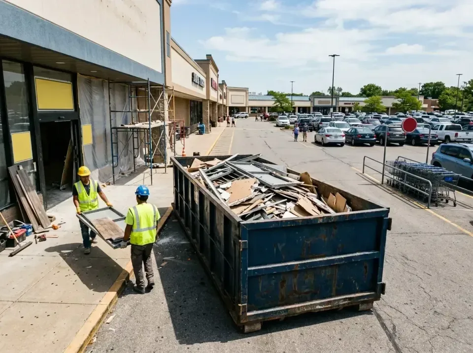 retail-store-renovation-debris-003 — frequently asked questions, Roll-off Dumpster Rentals in Merrillville, IN